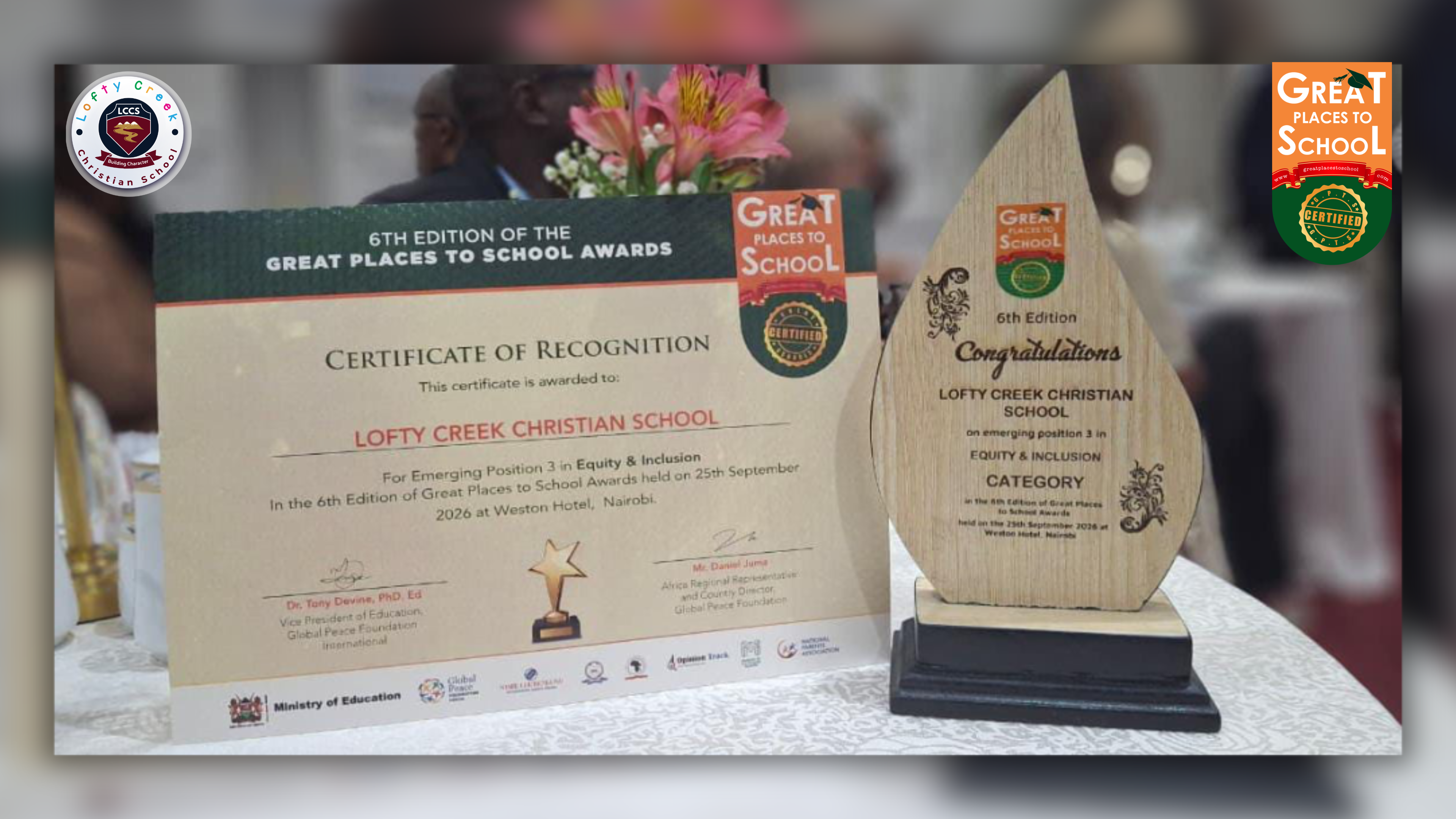 3rd Position – Equity and Inclusion Award